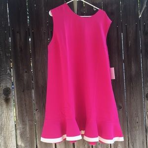 Pink Victoria Beckham dress NWT